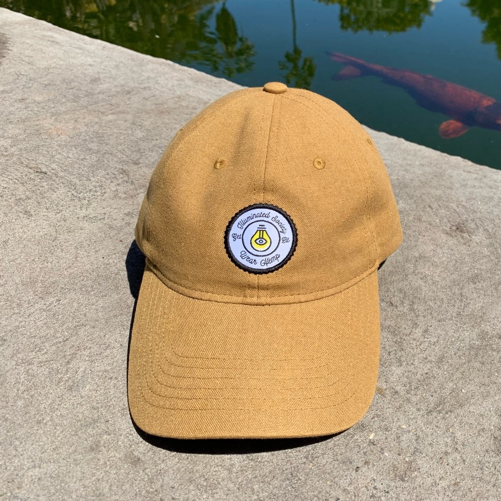 *All new* Strapback HEMP dad cap hat, baseball cap